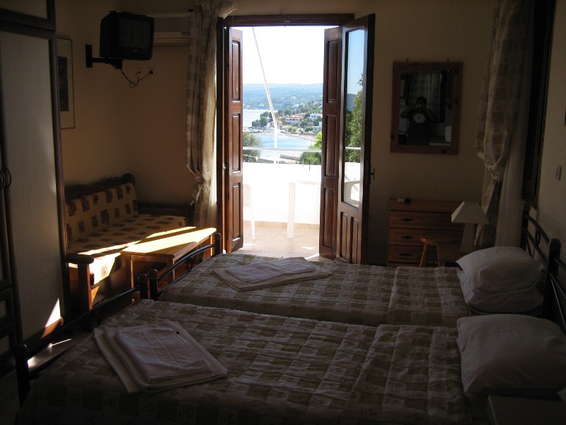 Studio with balcony