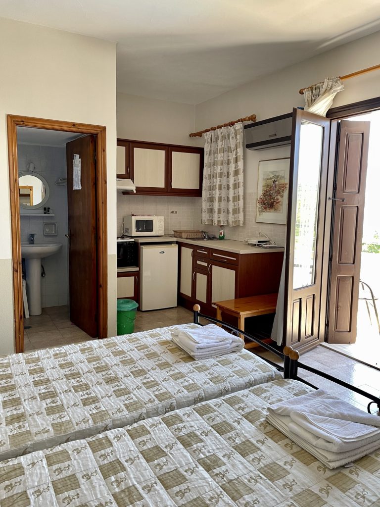 Studio with balcony (second floor)